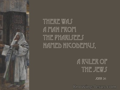 John 3:1 There Was A Man Named Nicodemus (gray)